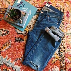 Madewell Alley Straight Jeans with Drop Hem